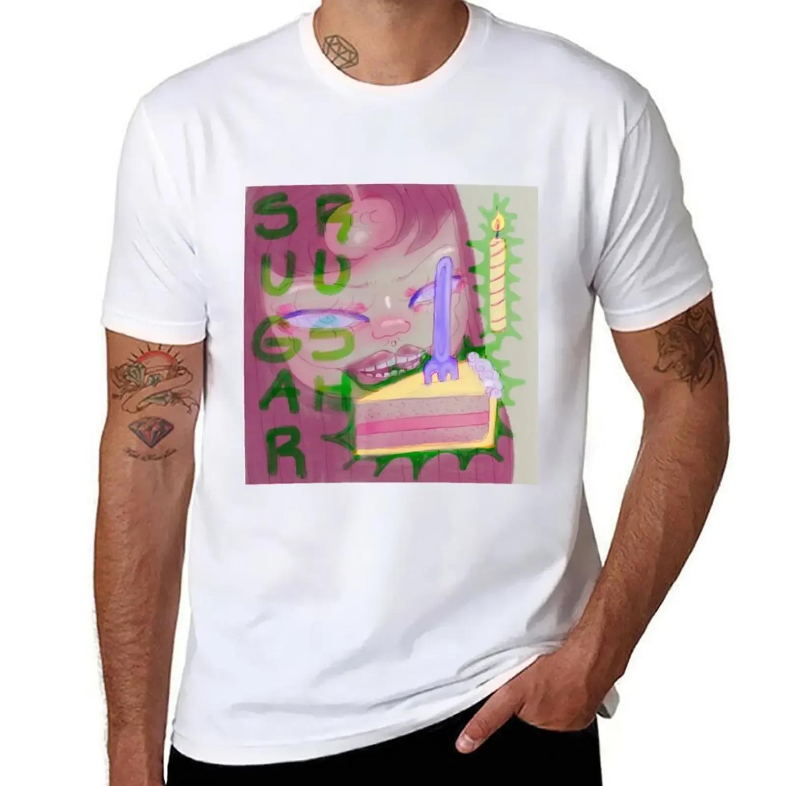 Sugar Rush T-Shirt Sweat Hippie Clothes Clothes For Men