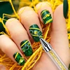 1PC Dual Heads Acrylic Metal Dotting Wax Pen Rhinestones Gem Picker Crystal Picking Nail Art Studs Dotter DIY Point Drill Tools 6