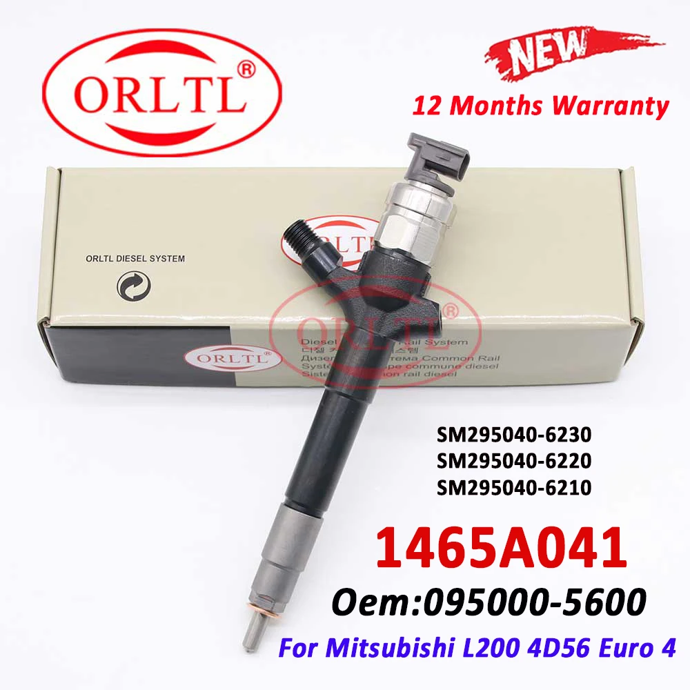 4 個 1465A041 コモンレールインジェクター 095000-5600 ディーゼルエンジンインジェクターノズル Assy 095000-5601 三菱 L200 4D56 Euro4 用 4 個⁄ロット コモンレールインジェクター 1465A041 L200 4D56 Euro4