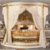 European Luxury Round Bed Castle Wood Bedroom Wedding Double Bed Comfortable Adult High Quality Letto Matrimoniale Furniture 2 European Luxury Round Bed Castle Wood Bedroom Wedding Double Bed Comfortable Adult High Quality Letto Matrimoniale Furniture 2