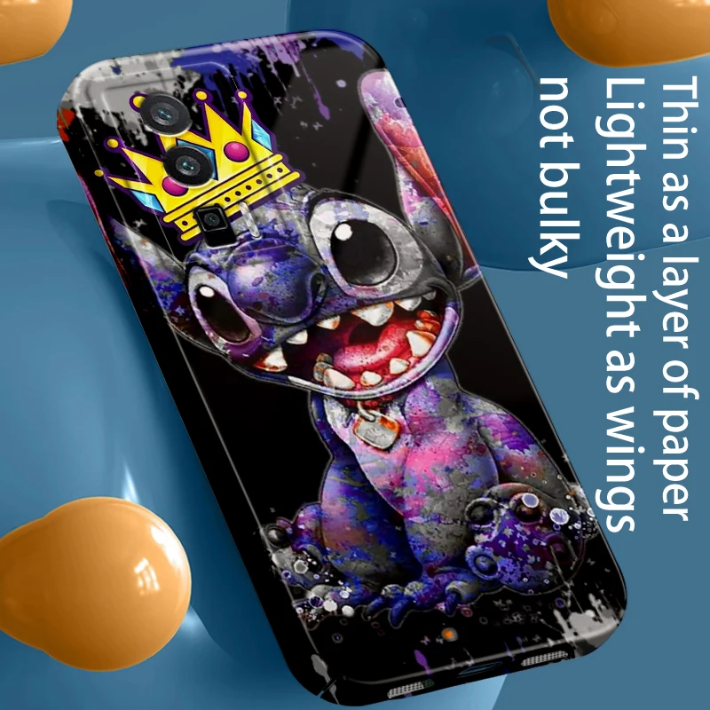 

Anime Stitch Cute Feilin Filim Luxury Cover For Xiaomi Redmi K60 K50 K40 K30 A1 A2 9A 9AT 4G 5G Hard Phone Case Coque Capa Cover