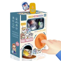Kids Toys Egg Twisting Machine Gashapon Machines with 6pcs Random Capsule Toys Cardboard Box Surprise Blind Box 1