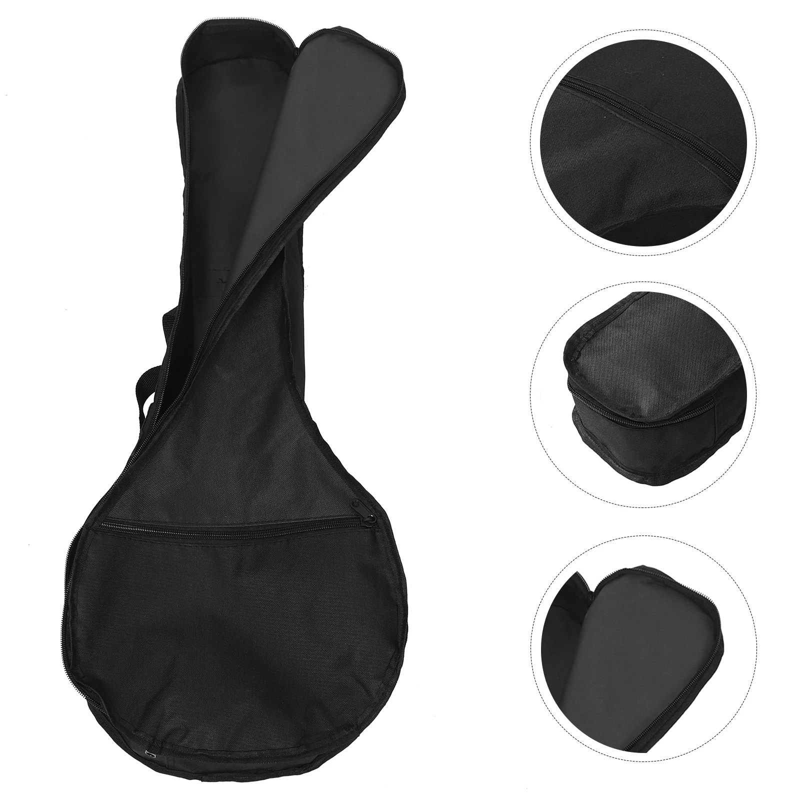 Mandolin Storage Bag Oxford Cloth Mandolin Storage Bag Waterproof Oxford Gig Bag Guitar Case Backpack Shockproof Thicken Musical Instrument Case
