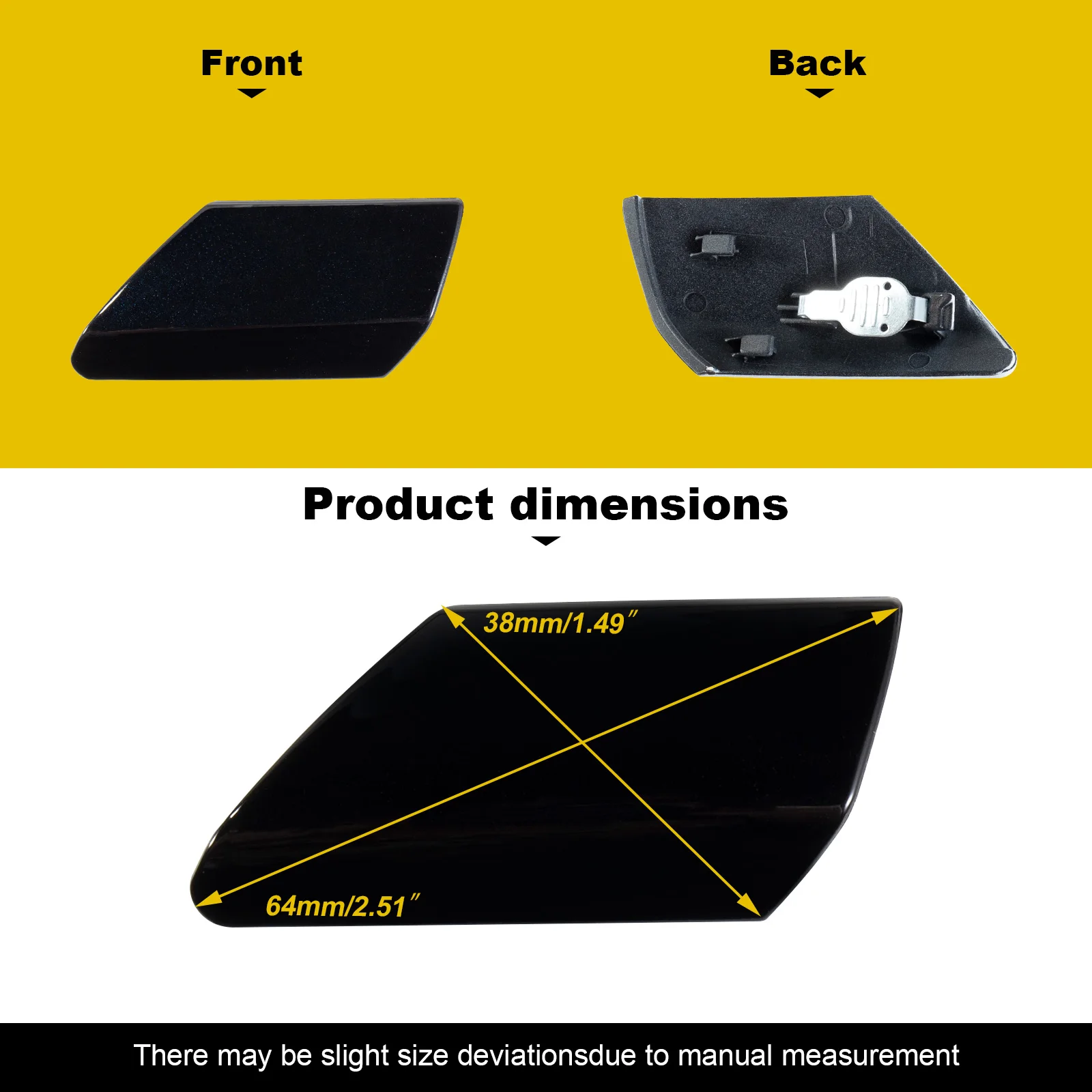 문짝 핸들 커버 캡, BMW 7 시리즈 G11 G12 730 740 750 760 2015-2022 51217489341 51217474681 문짝 핸들 키 캡 호환