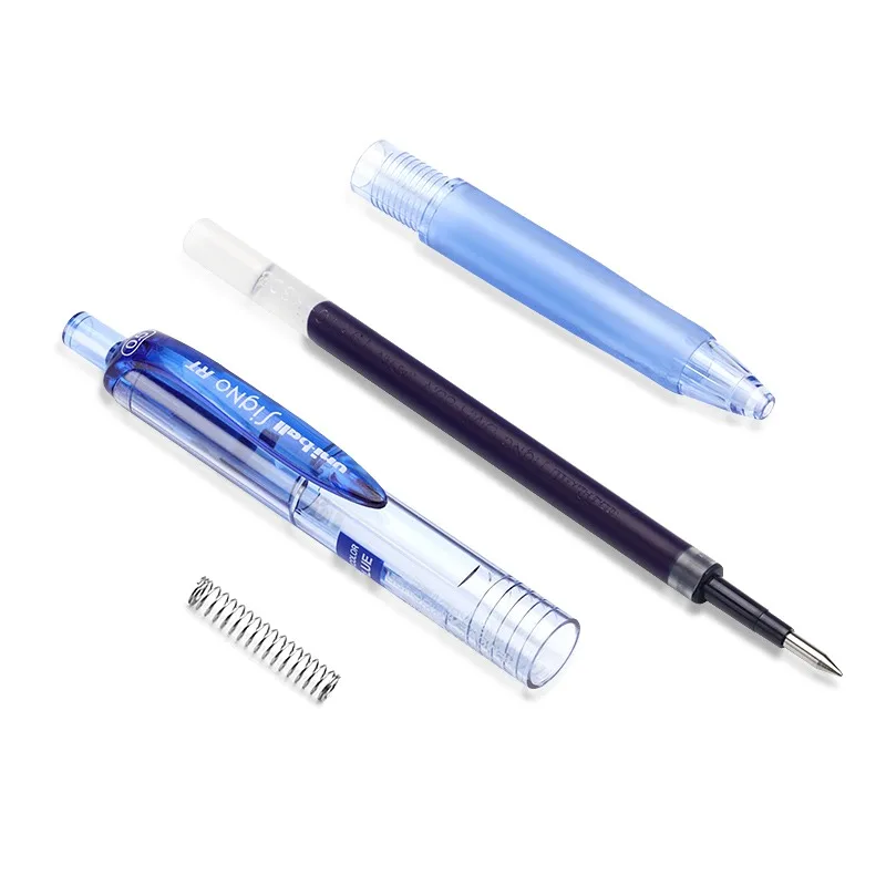 Japan Uniball Gel Pens Press Type 0.5mm Black/Blue/Red/Navy Signature Stylo Students Test Pens Bakcto School papelería Supplies 4