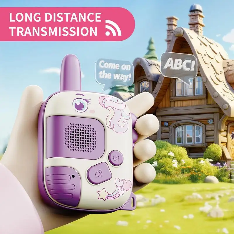 Kids Outdoor Talk Toys Long Range Handheld Interphone For Boys Girls Outdoor Communication Toys Sturdy Compact For Camping 4