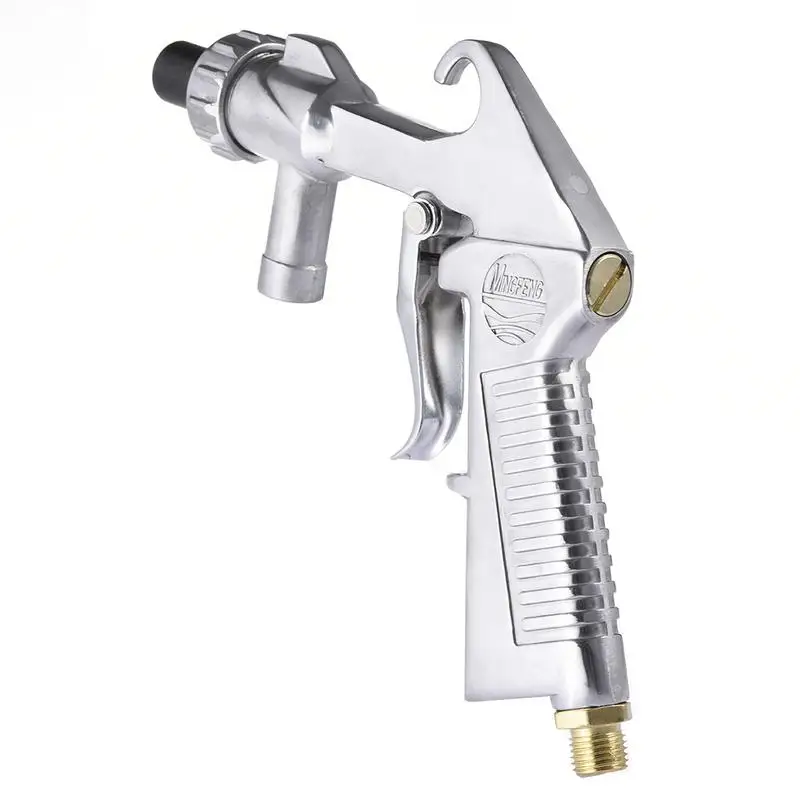 Air Sand Blasting Guns Abrasive Air Sand Blasting Guns Kit 1 Ceramic Nozzle 1 Steel Nozzle Sand Suction Pipe Industrial Sandblaster Guns Power Tools