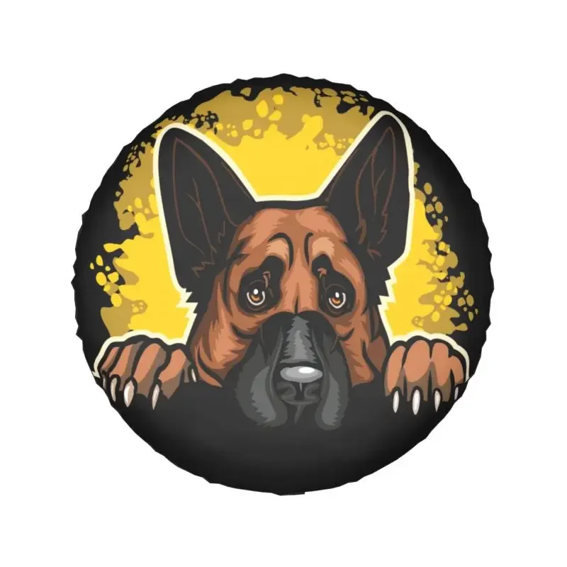 Love German Shepherd Ÿ�̾� Ŀ��, 4WD 4x4 SUV �� ����� �� ��ȣ��, �̾���� �����ο� ����, 14 15 16 17