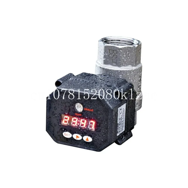 

1/2'' DN15 AC/DC 9-24v SS304 electric drain timer control valve motorized water valve