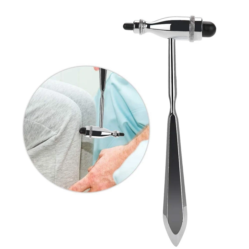 Hot Sale Neurological Hammer, Zinc Alloy Percussion Hammer Neurological Reflexs Diagnostic Mallet Medicals Examination Hammer 5
