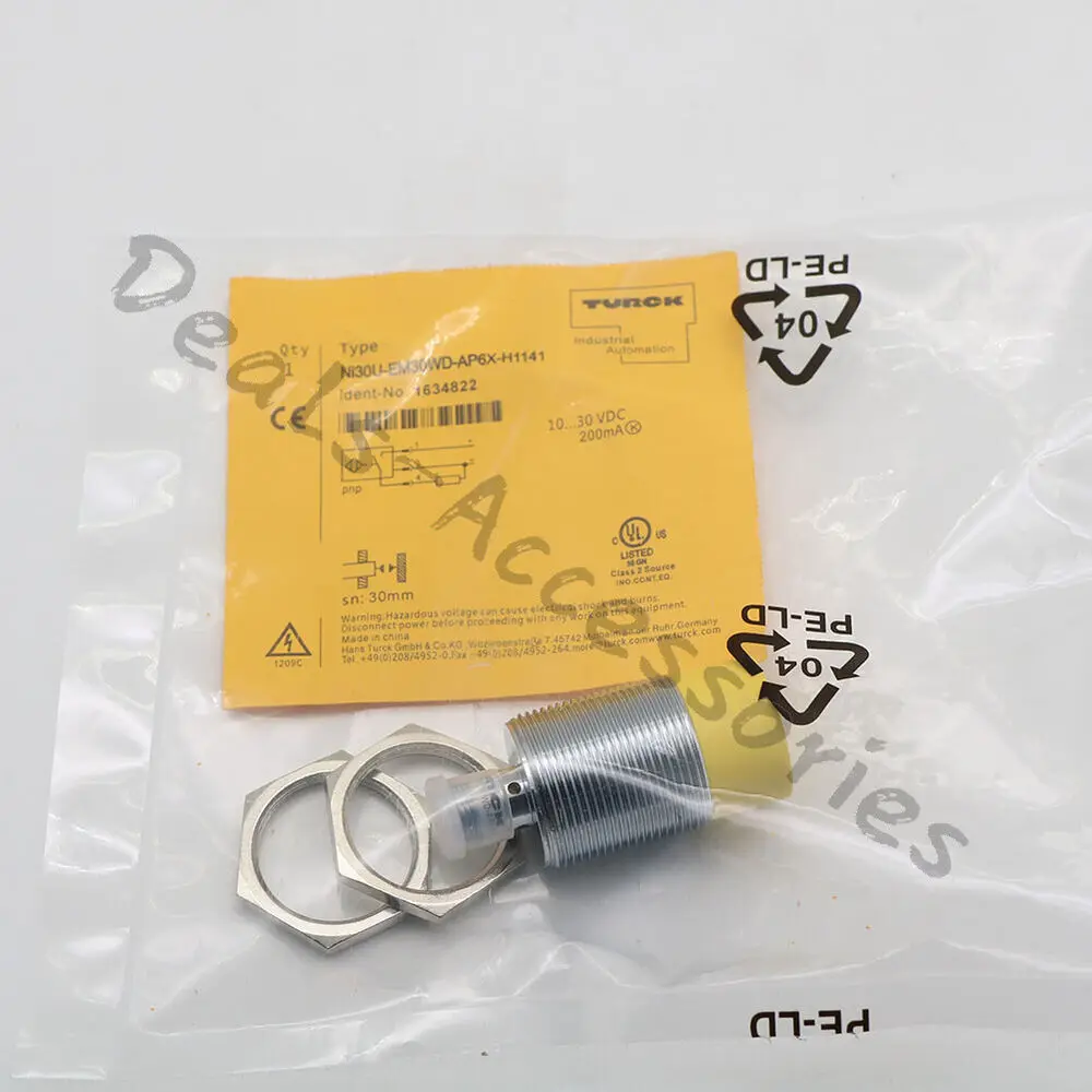 

New in box Turck NI30U-EM30WD-AP6X-H1141 Proximity Sensor (1PCS)