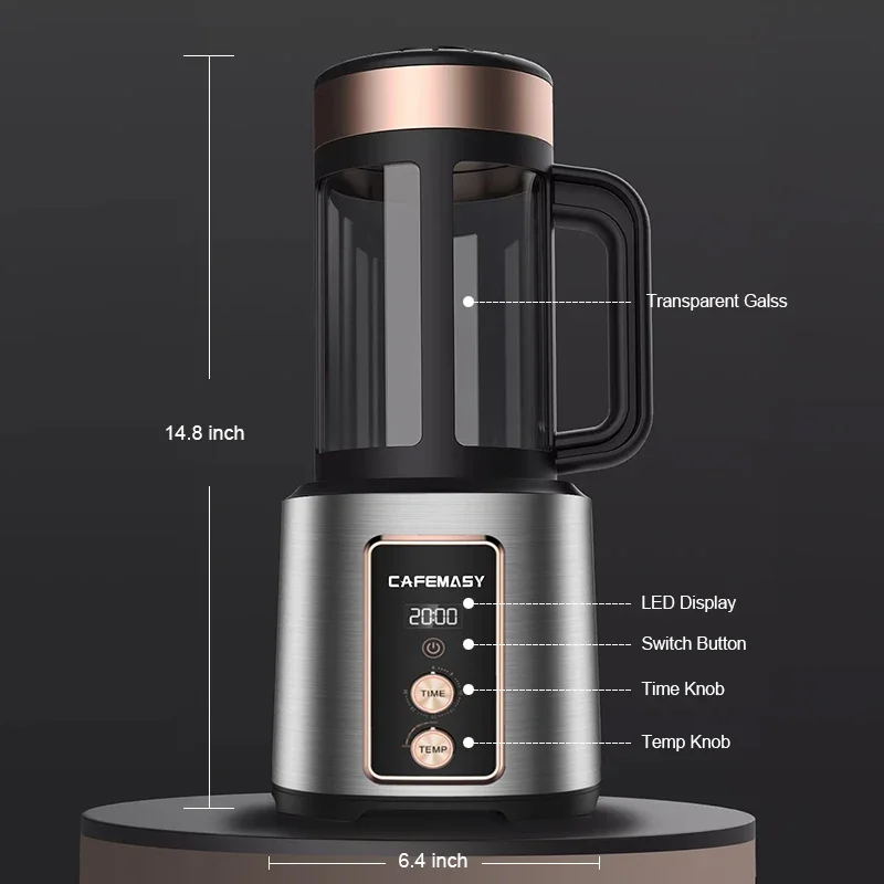 220V Electric Household Air Roaster coffee bean roaster coffee roaster machine Coffee Machine Home Coffee Bean Roaster Temperature Control Roasting Machine