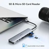 MOKiN USB C HUB 4K60Hz Type C to HDMI PD 100W Adapter For Macbook iPad Pro M2 M1 PC Accessories 3 USB3.0 5Gbps Docking Station - Image 5