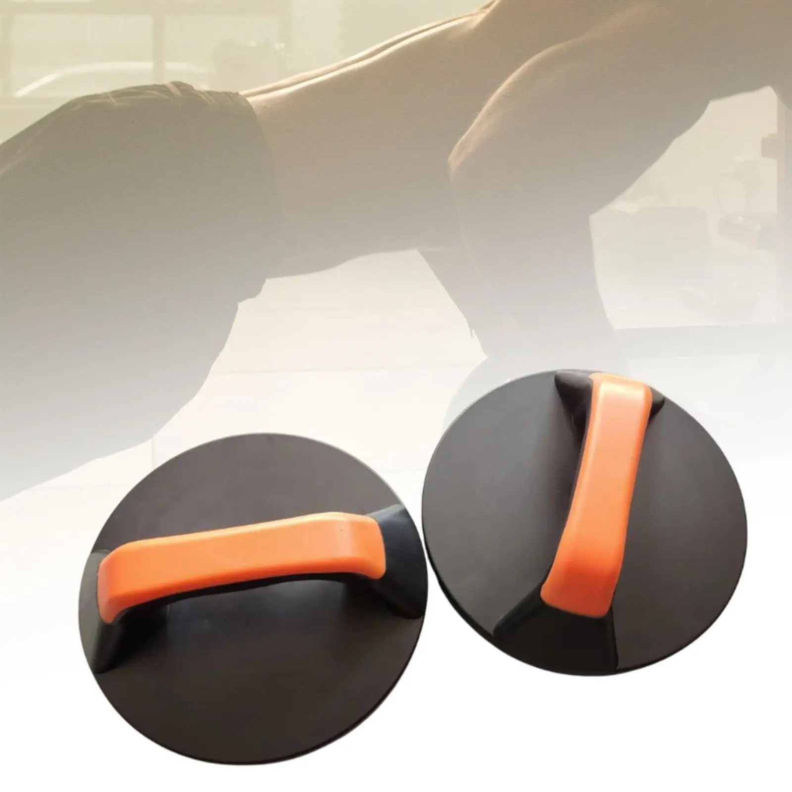 2Pcs Rotating Push up Handles 360 Degree Rotatable Round Portable for Floor Pushup Stands for Workout Gym Home Fitness Indoor
