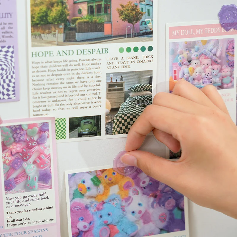 Decorative Stickers 18pcs Vintage Wax Seal Stickers Transparent For Wedding Invites Scrapbooks DIY Crafts