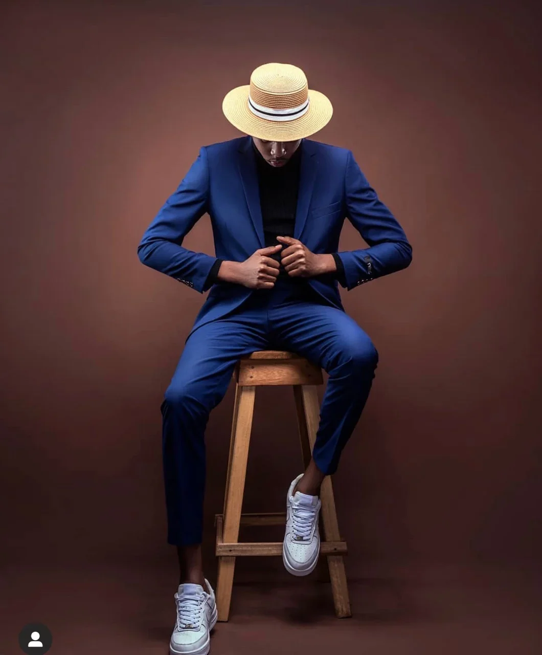 2024 Fashion Royal Blue Casual Men Suits High Quality Groom Tuxedos Slim Fit 2 Piece Set Spring And Autumn Custom Costume Homme