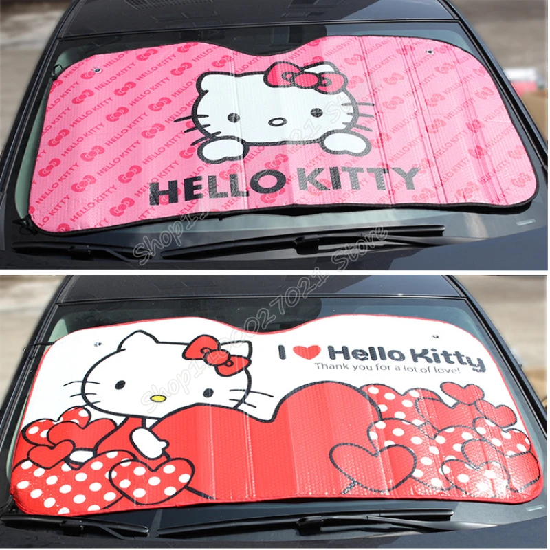 HelloKittyCarSunshadeKTCatSunShadeFrontGearCartoonCuteColorAluminumFoilShade.jpg