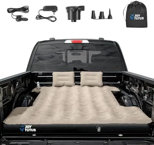 

Truck Bed Air Mattress for 6-6.5Ft, Full Size Inflatable Air Mattress Short Truck Beds for Outdoor Camping, Truck Tent Accessori
