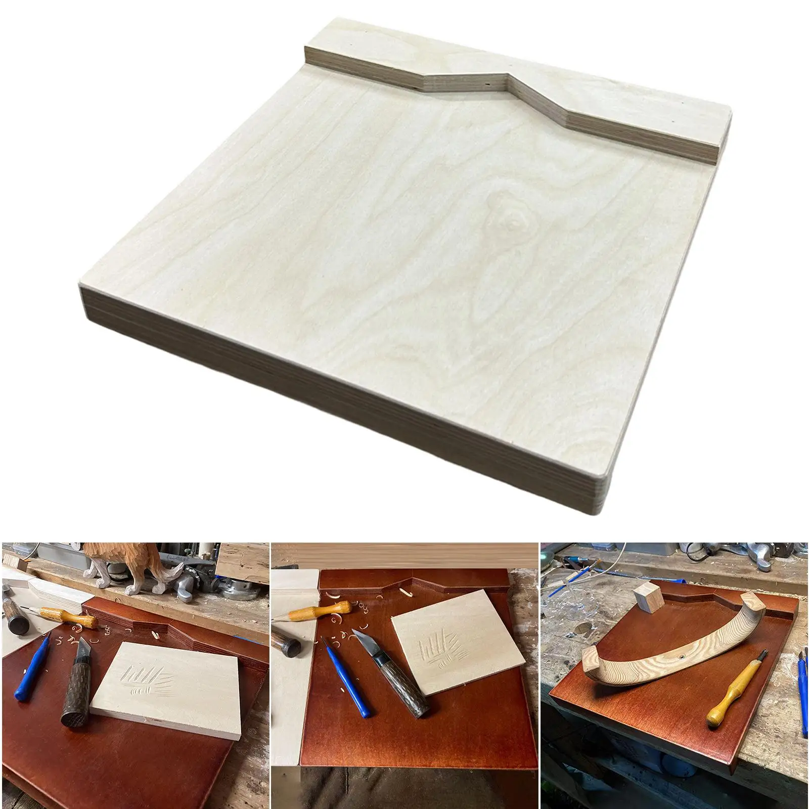 튼튼한 목공 벤치 바이스, 미끄럼 방지 기능이 있는 원목 데스크탑 홀더, 작업장 조각 작업용 워크벤치