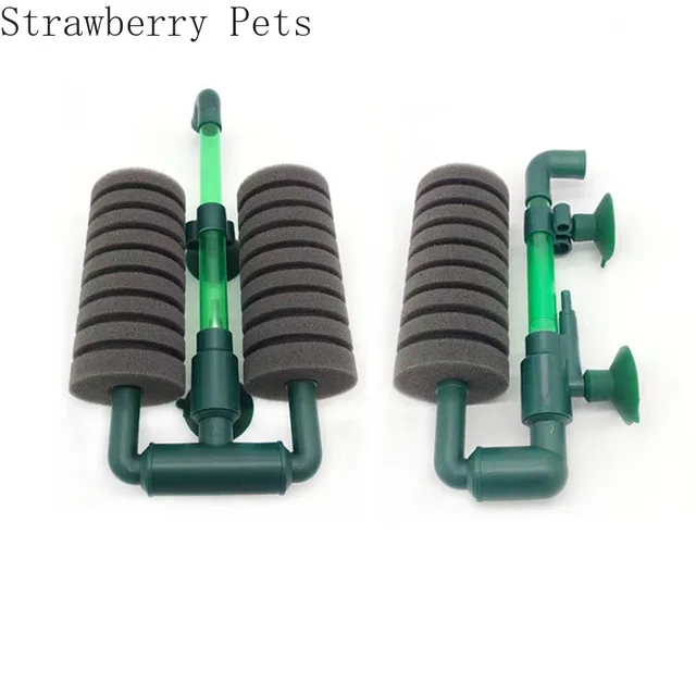 ใหม่ Bio ฟองน้ํากรองสําหรับ Aquarium ถังปลากุ้ง Pond Air ปั๊มกรองชีวเคมี Noiseless โฟม Aquarium อุปกรณ์เสริม 3