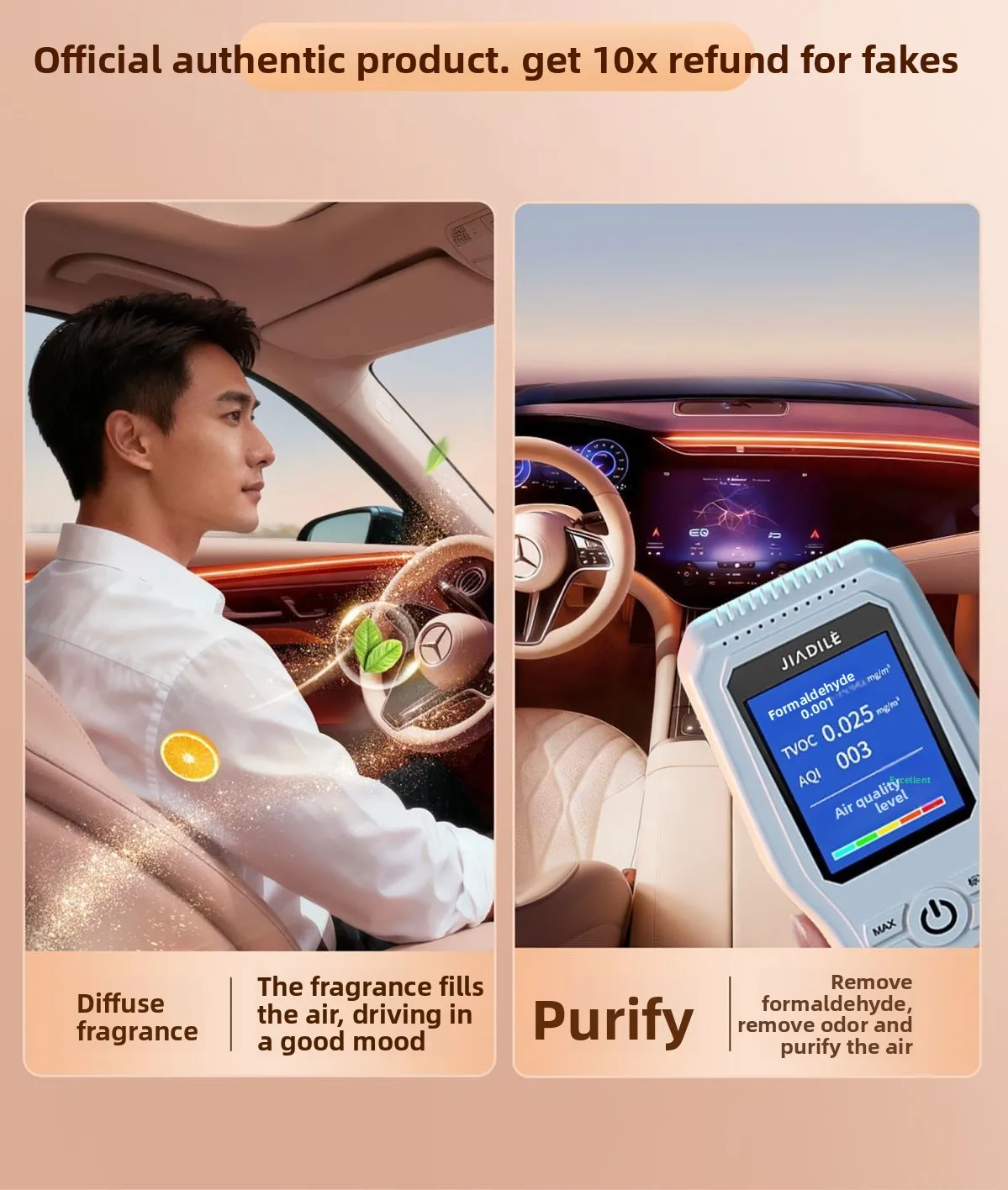 Car Aromatherapy Diffuser Balm For Odor Elimination Long Lasting_voghion.com