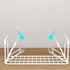 1/2pcs Creative Layered Shoe Rack Home Dorm Office Shoe Cabinet Partition Artifact Space Saving Shoe Storage Shelf 5