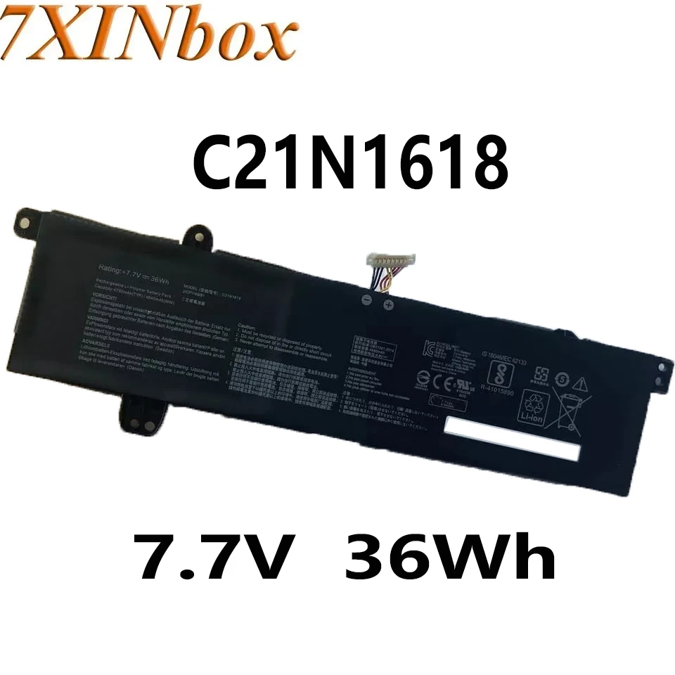 

7XINbox C21N1618 7,7 V 36wh Аккумулятор для ноутбука Asus VivoBook X402BA R417BA F402BA E402BA E402BP 0B200-01400600 2ICP7/49/91