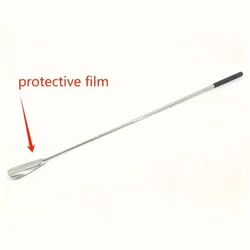 Retractable Stainless Steel Shoehorn for Easy Footwear Assistance (XBZ - Black)