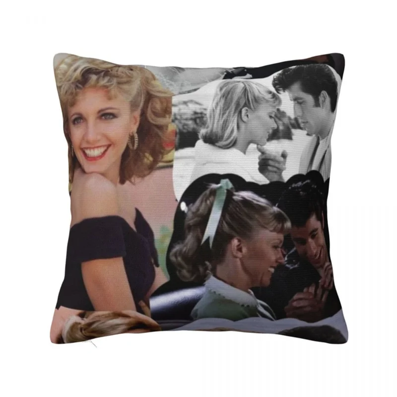 

Olivia Newton John Pillowcase Soft Polyester Cushion Cover Decoration singer 70s 80s singer Pillow Case Cover Home Square 45cm
