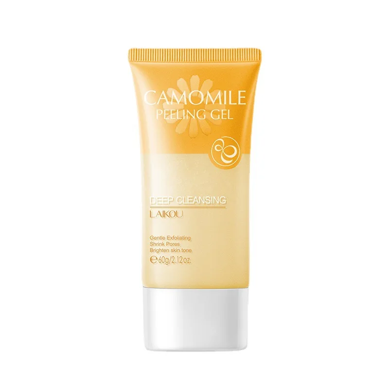 

LAIKOU Chamomile Facial Scrub Gel Moisturizing Deep Cleaning Face Wash Exfoliating Face Body Scrub Cream Exfoliator Skin Care