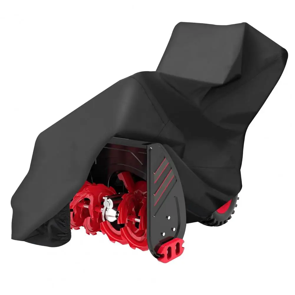 

Self-propelled Snow Blower Cover 600d Waterproof Universal Fit Snow Blower Cover Heavy Duty Protection for Outdoor Snow Thrower
