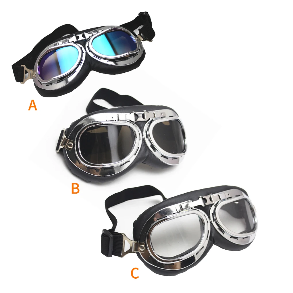 

Motorcycle Goggles UV Protection Motorbike Glasses Motors Accessories Protective Gear Sporting Goods Perfect Gifts Brown