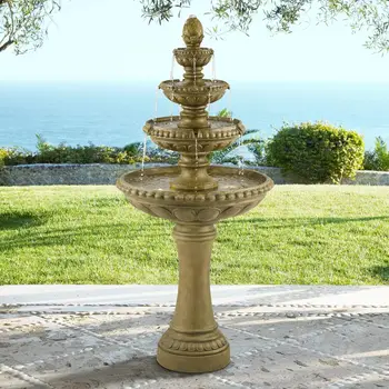 66" LED 4-Tier Outdoor Water Fountain 1