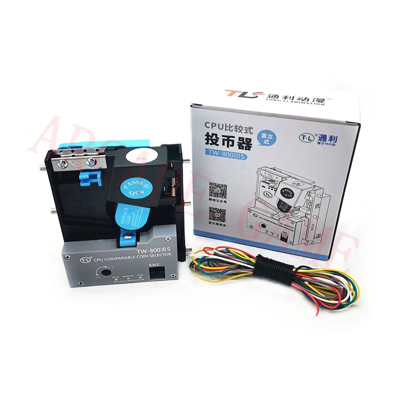 Tw-800Iiis Tipo Di Goccia Verticale Gettoniera Gettoniera Meccanismo Moneta Comparatore Moneta Per Macchina Da Gioco Arcade