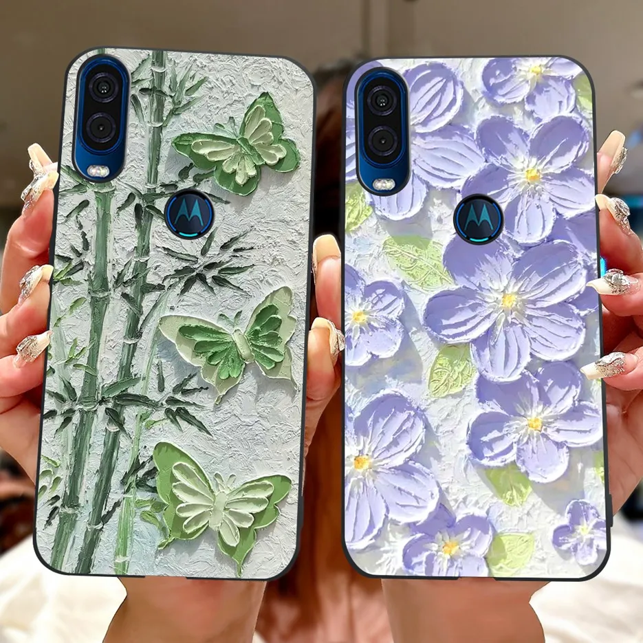 Luxury Butterfly Painted Soft TPU Phone Case Cover