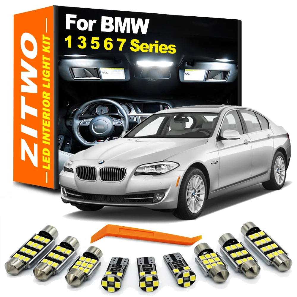 Комплект светодиодного освещения для интерьера для BMW 1 3 5 6 7 серии E87 E81 F20 E46 E90 E91 E92 E93 E39 E60 E61 F10 F11 E63 F12 F06 E65 E66