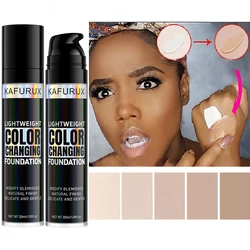 Magic Color Changing Foundation - Soft Matte, Long - Lasting, Hydrating Makeup Base Cream (1PC)