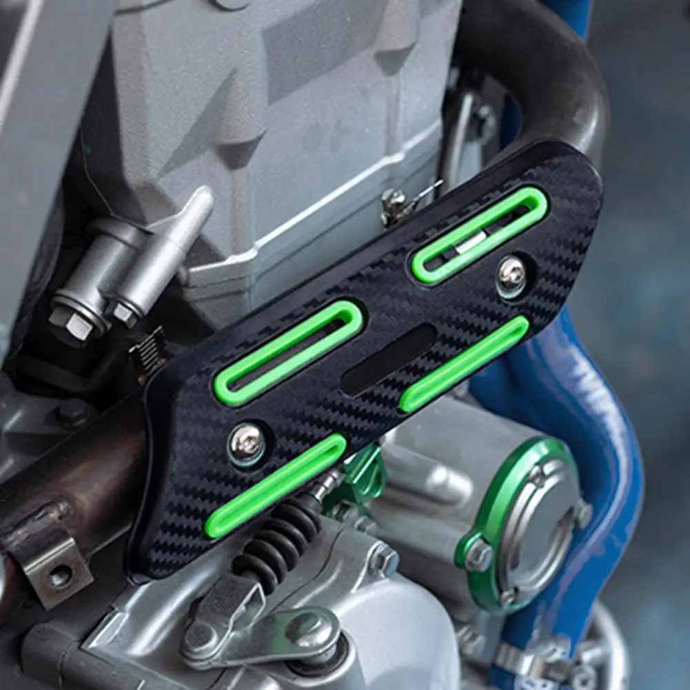 

Высокопроизводительная защита для выхлопной трубы, универсальная крышка для выхлопной трубы мотоцикла, теплоизоляционная защитная накладка