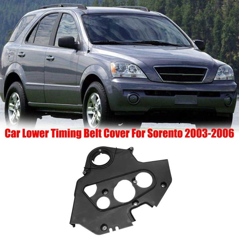 Car Lower Timing Belt Cover For Kia Sorento 20032006 2135039800