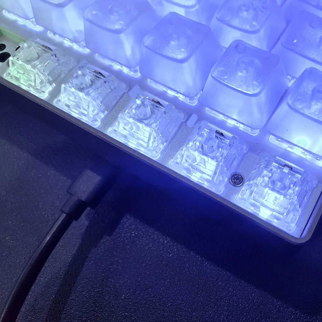 Mmd Ciy Fantasma Interruptor Transparente Como Santo Panda 60g Teclados Mecânicos Interruptores Táteis Fábrica Lubrificação Náilon pc - Imagem 2