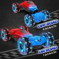 RC Stunt Car Toys for Kids Adults Boys Girl Double Sided Flip 2.4G Remote Control 360° Rotation Off Road Twist Drift RC Car Gift 2