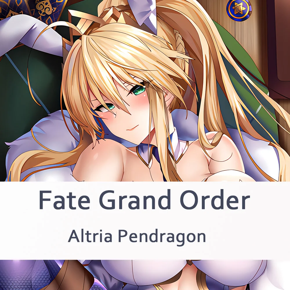 

Altria Pendragon Fate Stay Night FGO Saber Anime Dakimakura Body Pillow Case Japanese Anime Pillow Cover