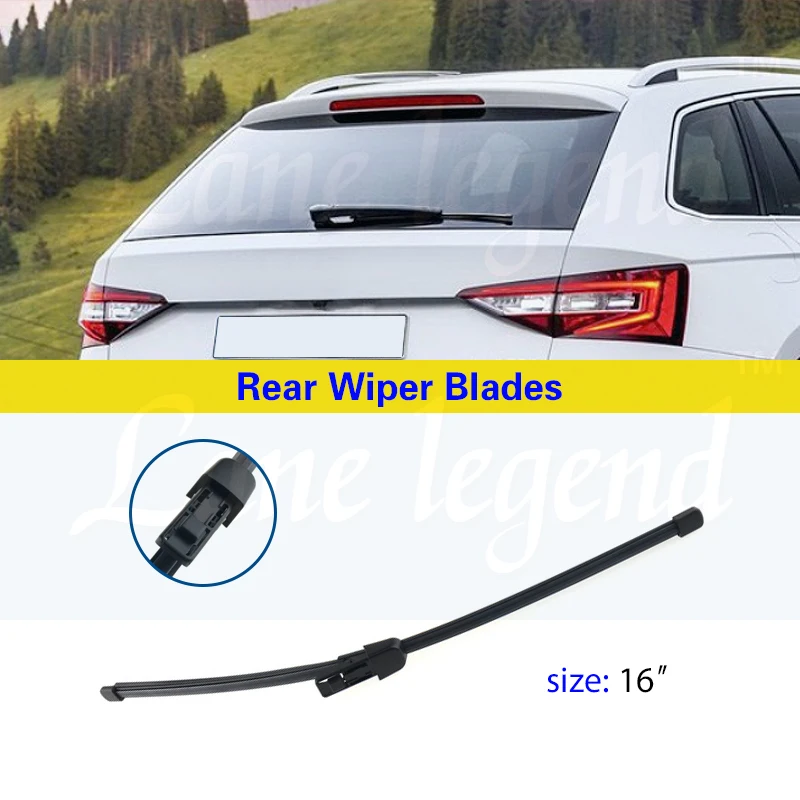 Ultimate Styling Rear Wiper Arm & Blade Set – 16 Inch, Fits Skoda Superb 3V Estate 2016-2023