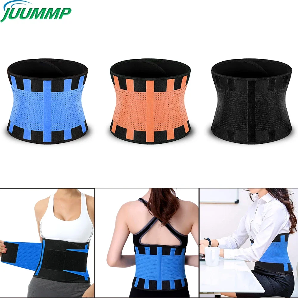 

Waist Braces Breathable Back Support Belt Lumbar Support Belt Men Women Spine Support for Lower Back Pain Relief, Sciatica