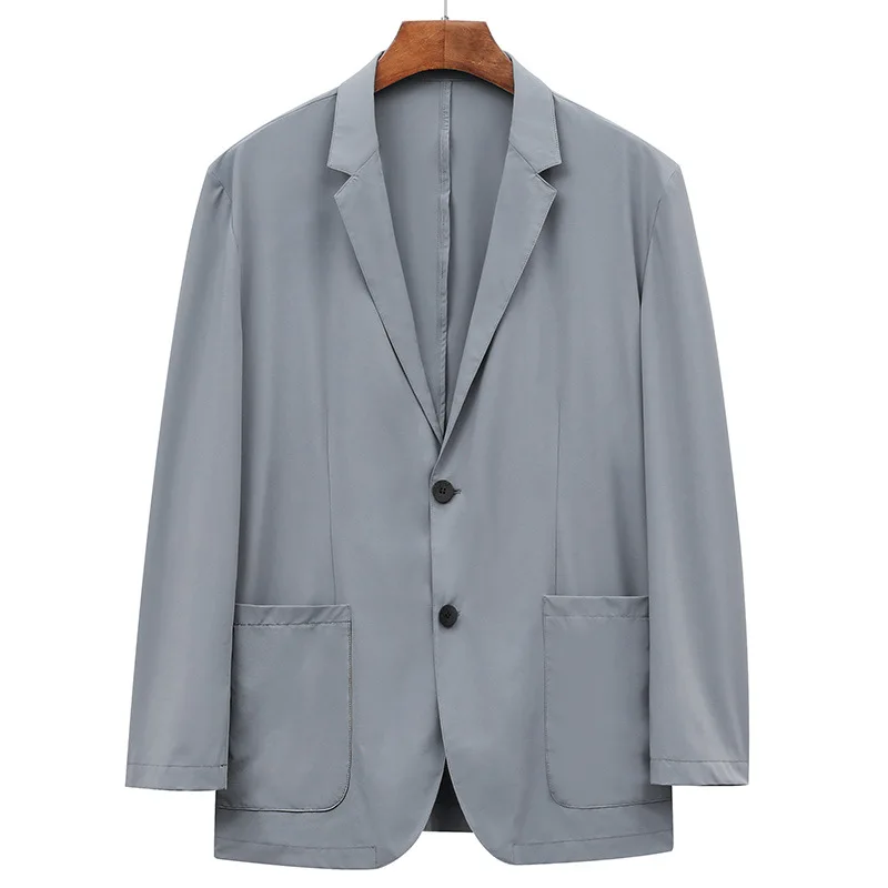 

E1781-Men's Suit Four Seasons Casual Business Loose Coat