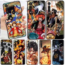 

Hot Anime One Piece Luffy For Motorola Moto G G60 G60S G50 G40 G9 G10 E7i E6S Power Edge 20 E20 2021 X3 S Pro Black Phone Case