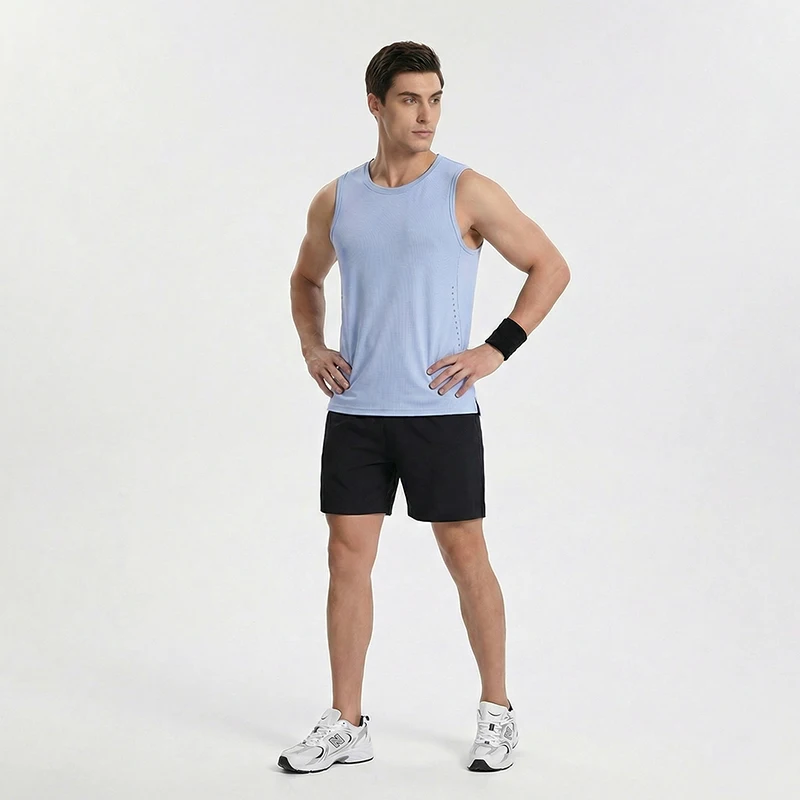 SBWL High-quality sleeveless sports T-shirts for men and women, quick-drying outdoor sports vests 5