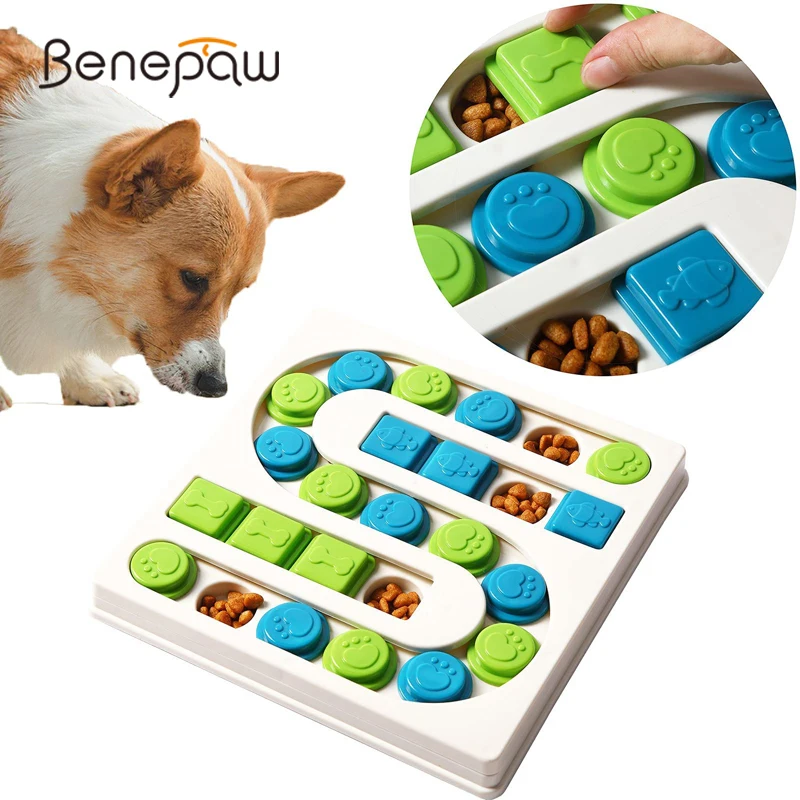 

Benepaw Funny Puppy Puzzle Toys Interactive Level 3 Dog Slow Feeder Pet Enrichment For Small Medium Large Dogs IQ Training