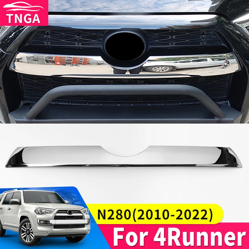 

For Toyota 4runner N280 2013-2022 Air Intake Grille Decoration Exterior Stainless Steel Modification Accessories 2021 2020 2019