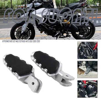 Moto Anteriore Poggiapiedi Pedane Pedali Per DUCATI HYPERMOTARD 821 Multistrada MTS 950 1260 1200 Scrambler 1100 USA 2013-2022